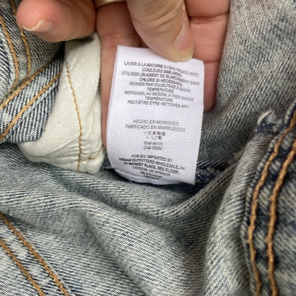 Free People “Rumors”‎ denim jacket. Size XS - Picture 7 of 7